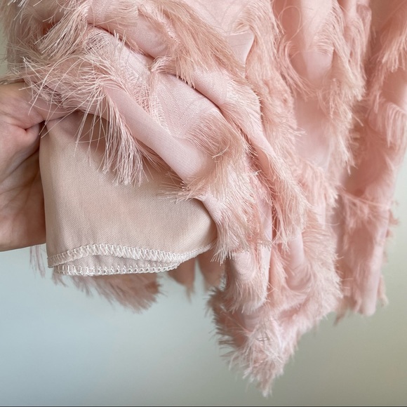 Feathered Midi Skirt - Picture 6 of 11